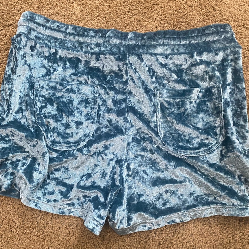 BuffBunny Crushed Velvet Shorts